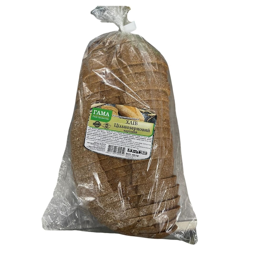Хліб «Гама» цільнозерновий, 450