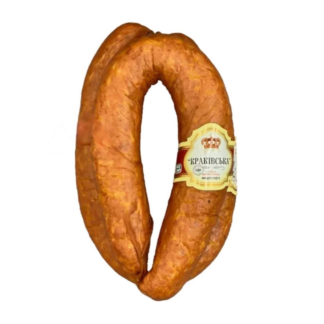 Ковбаса “Краківська” напівкопчена вищого сорту