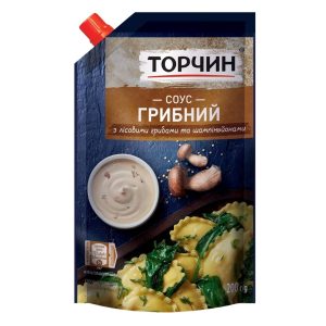 Соус «Торчин» Грибний з лісовими грибами та шампіньйонами, 200 г